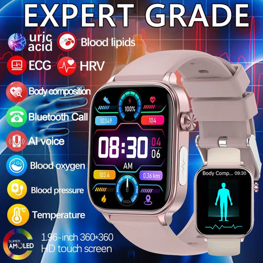 Women smartwatch body composition tracker
