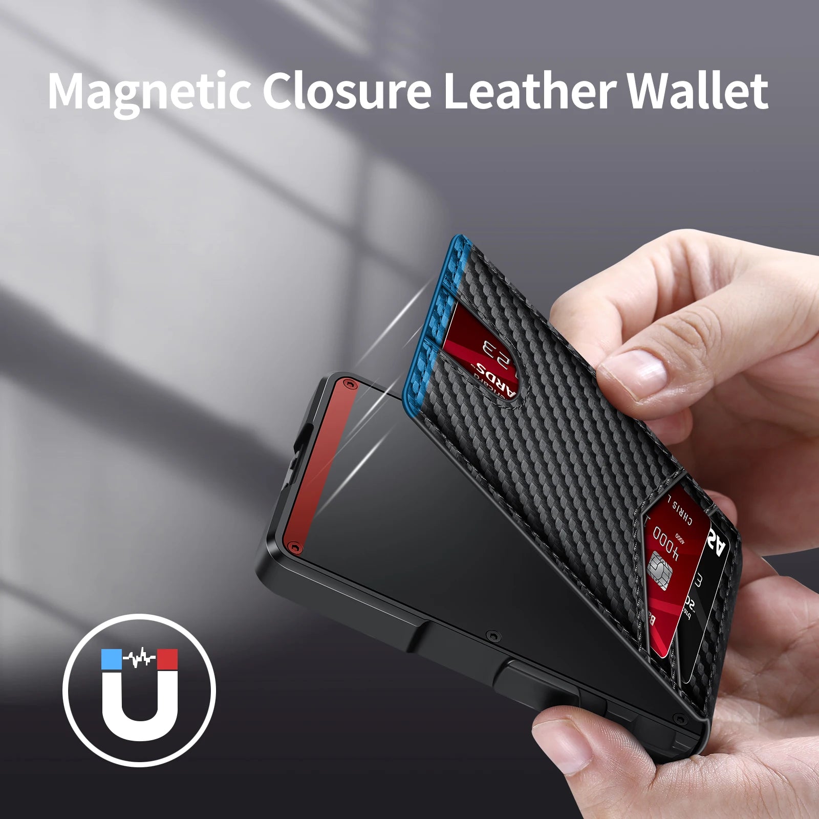 Premium tactical wallet details