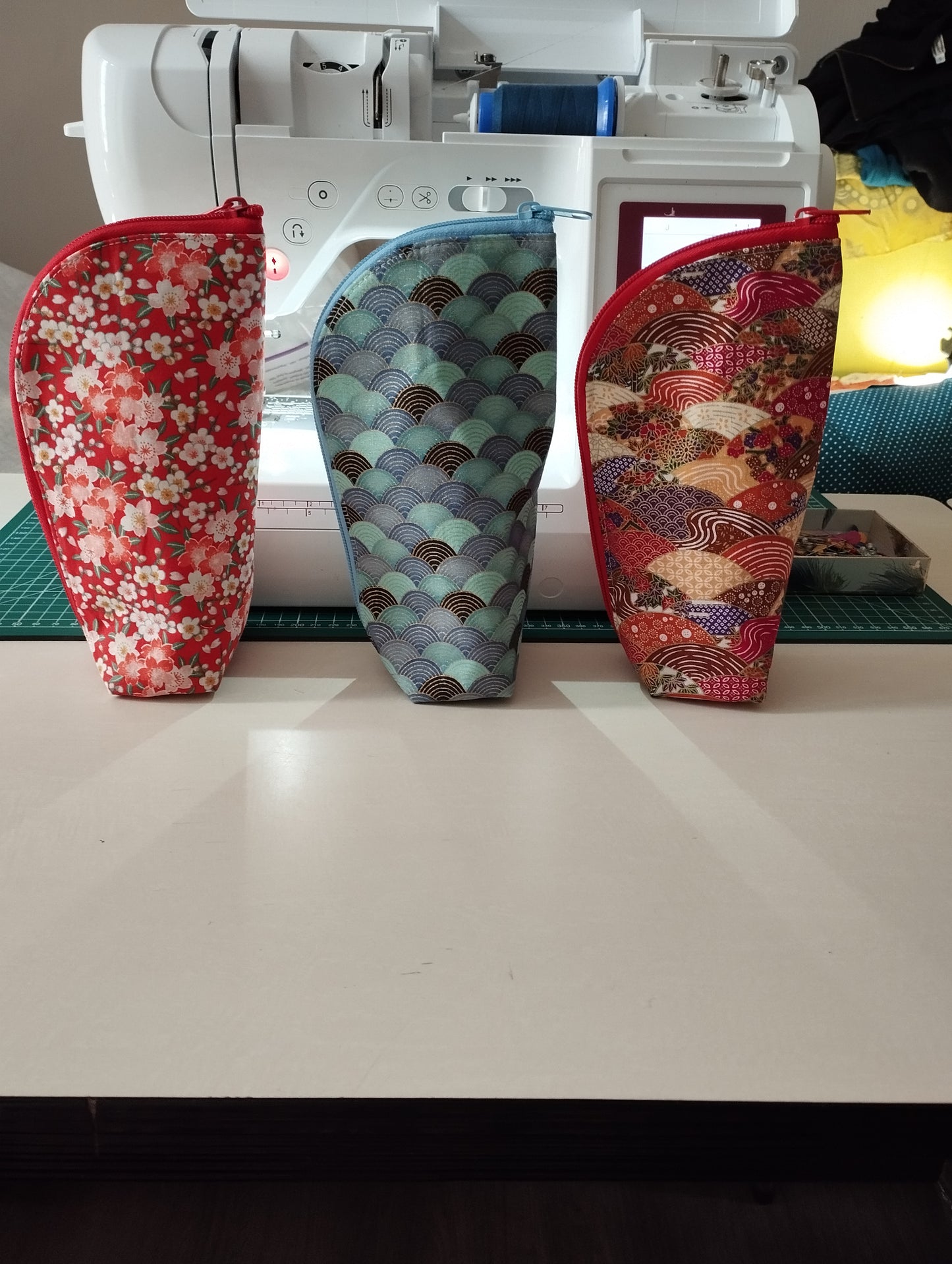 French artisanal makeup bag handcrafted
