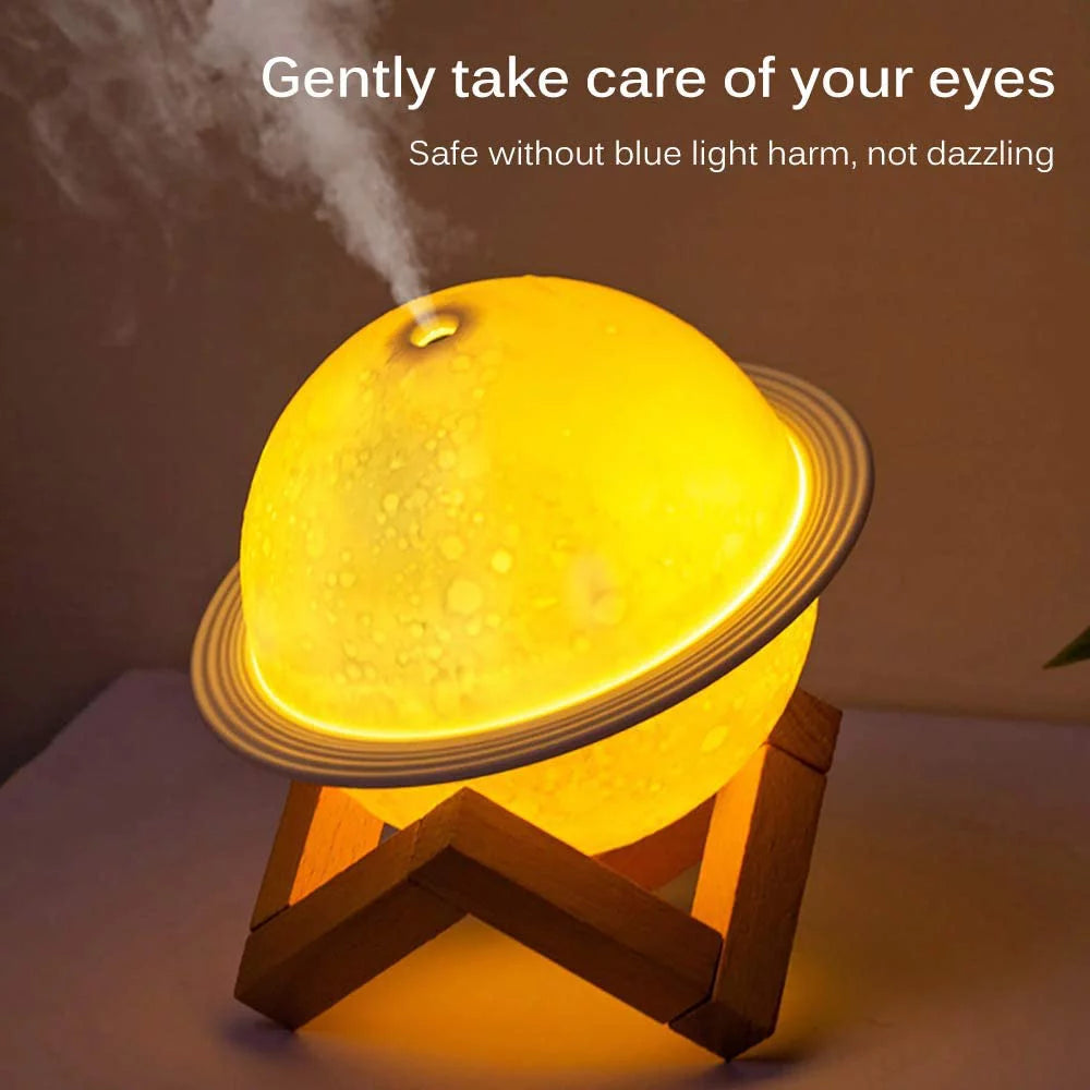 3D moon lamp air wellness humidifier