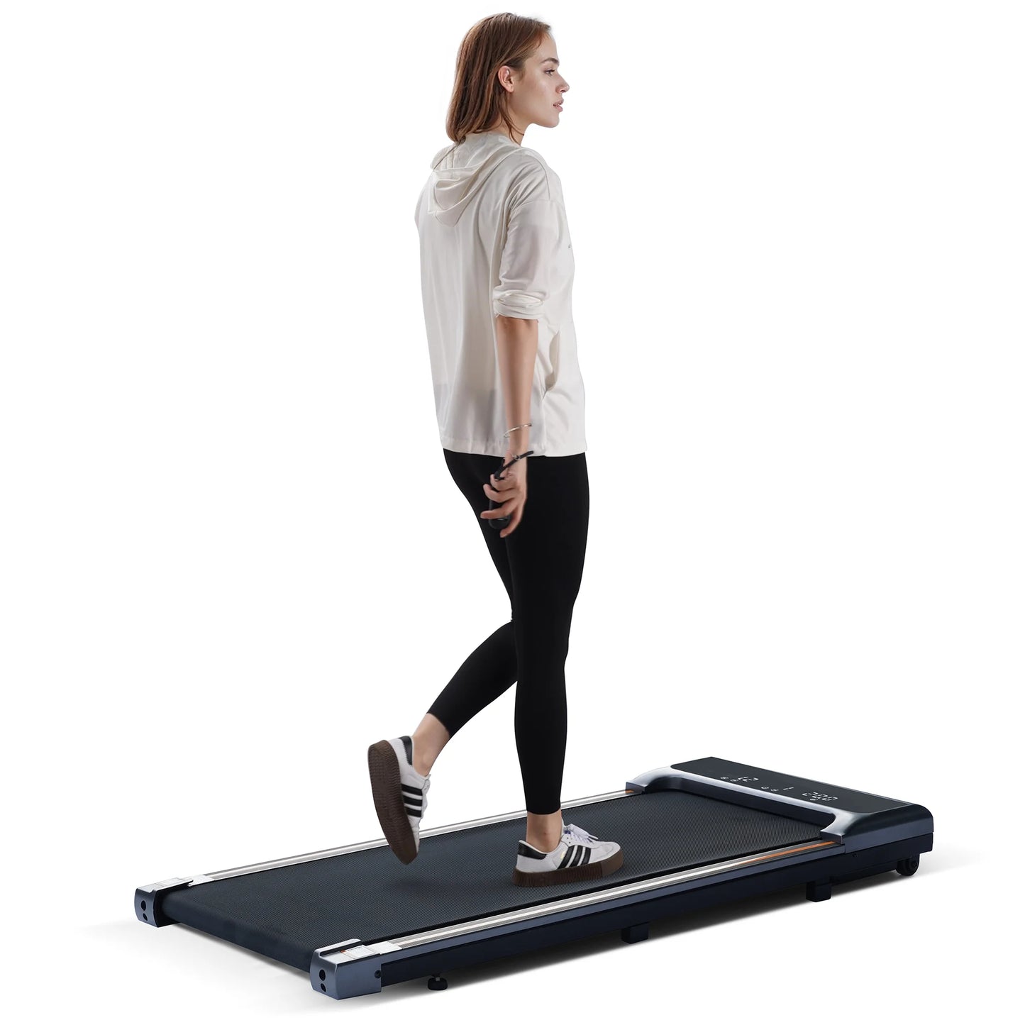 Under desk walking pad portable treadmill