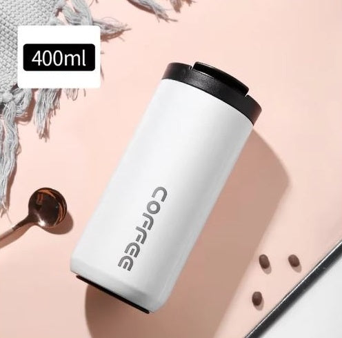 Thermal travel mug stainless steel leak-proof - GOODSPHORIA eco-friendly drinkware for modern women