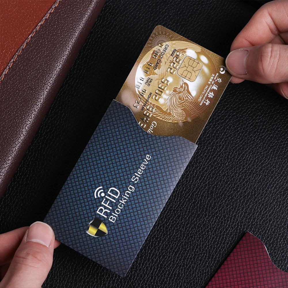 RFID blocking sleeves set