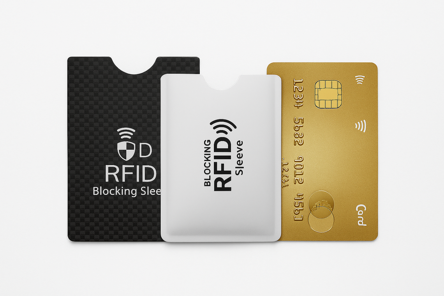 RFID Protector Sleeves – Ultra-Slim Set of 5 for Effortless Privacy
