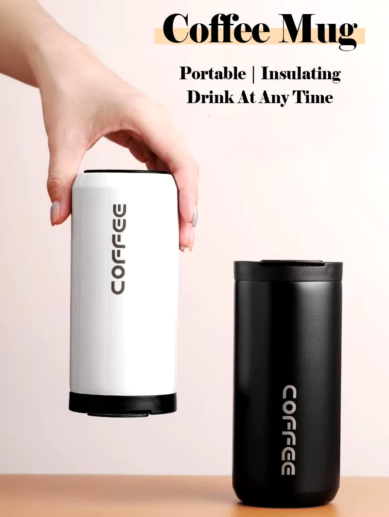 BPA-free thermal travel mug with secure lid - eco-conscious choice