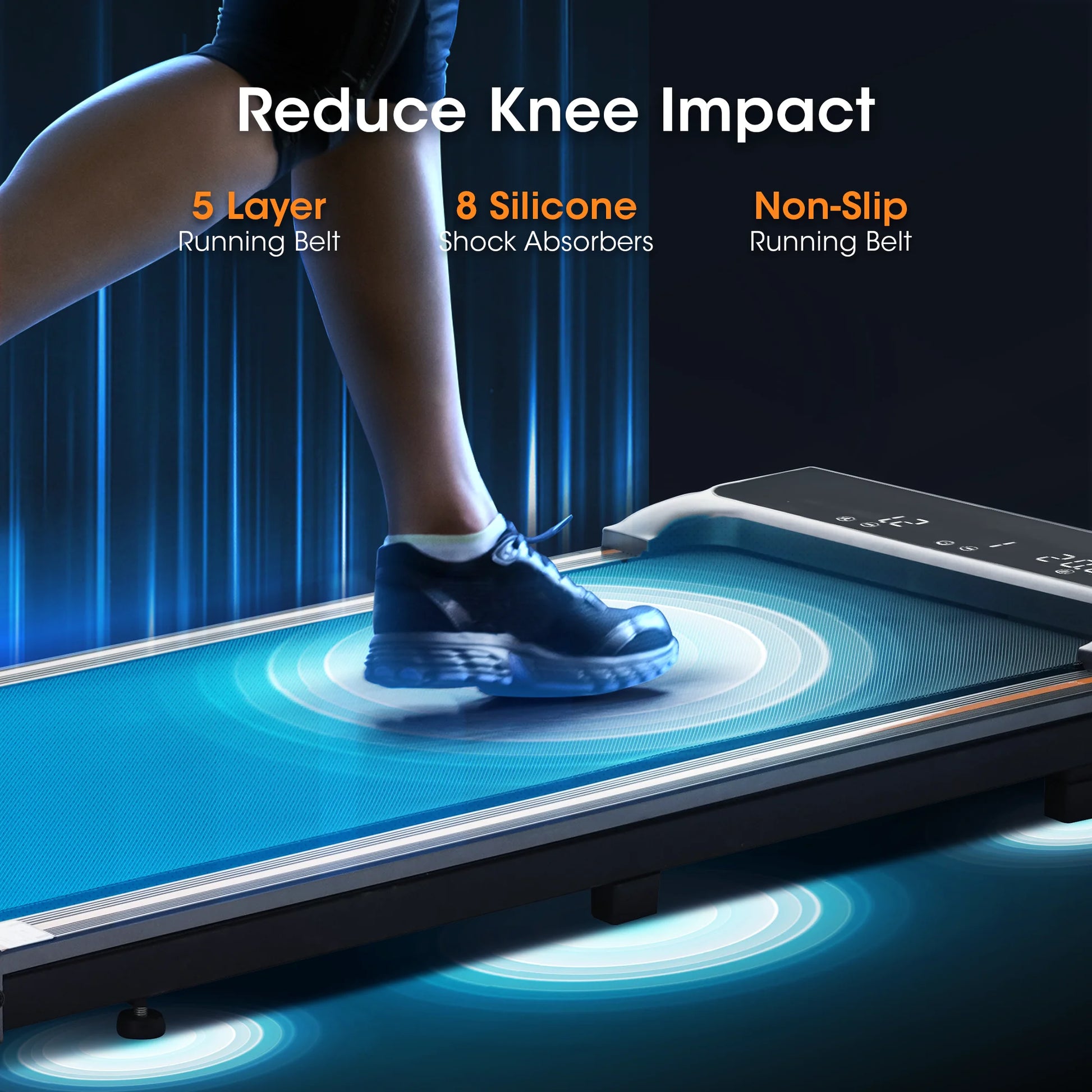 Compact treadmill portable exercise