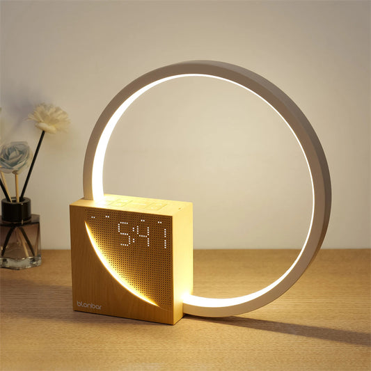 Smart wake-up light touch lamp