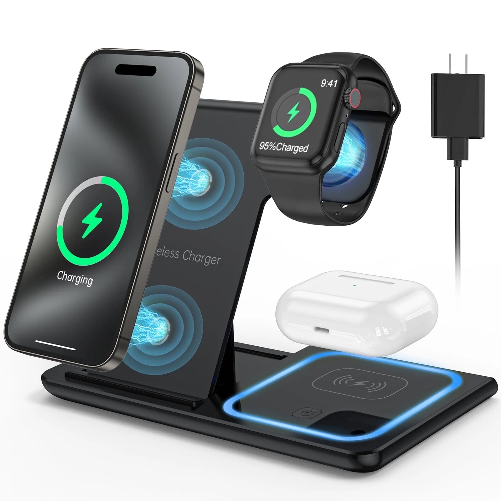 3-in-1 wireless charger Apple devices