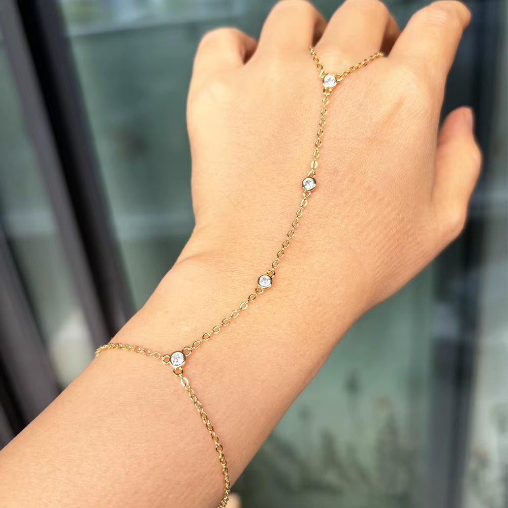 18K gold plated statement jewelry