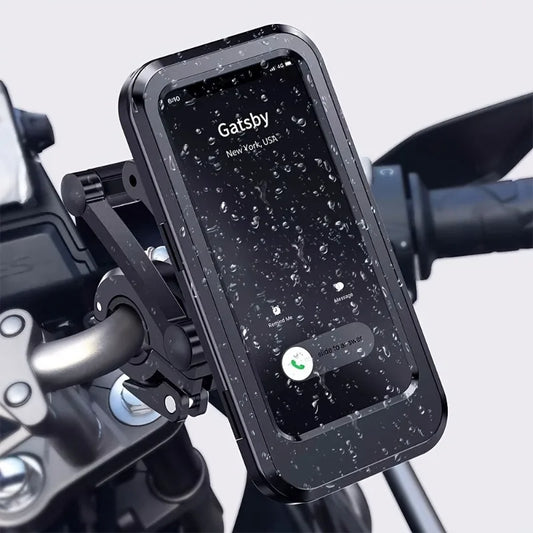 Waterproof bike phone mount 360 swivel