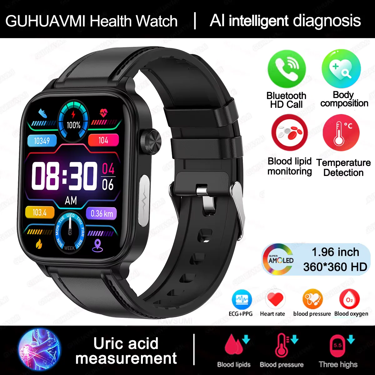 AI health smartwatch women wellness