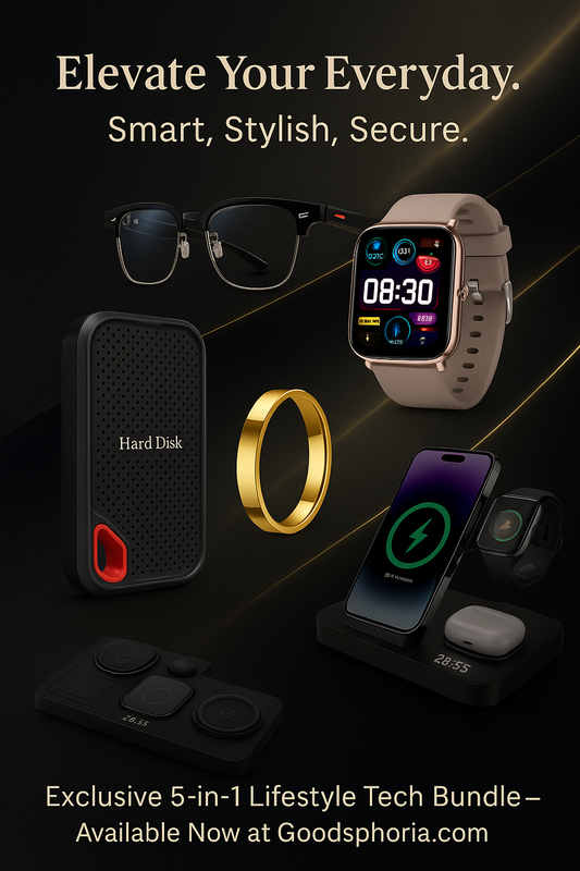 Professional Elegance Bundle - 5 Premium Tech & Style Essentials