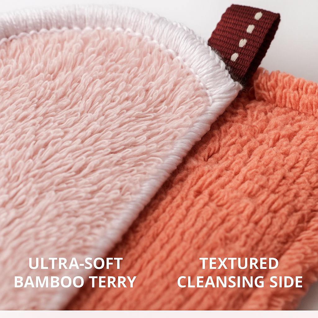 Zero waste makeup pads environmental comparison