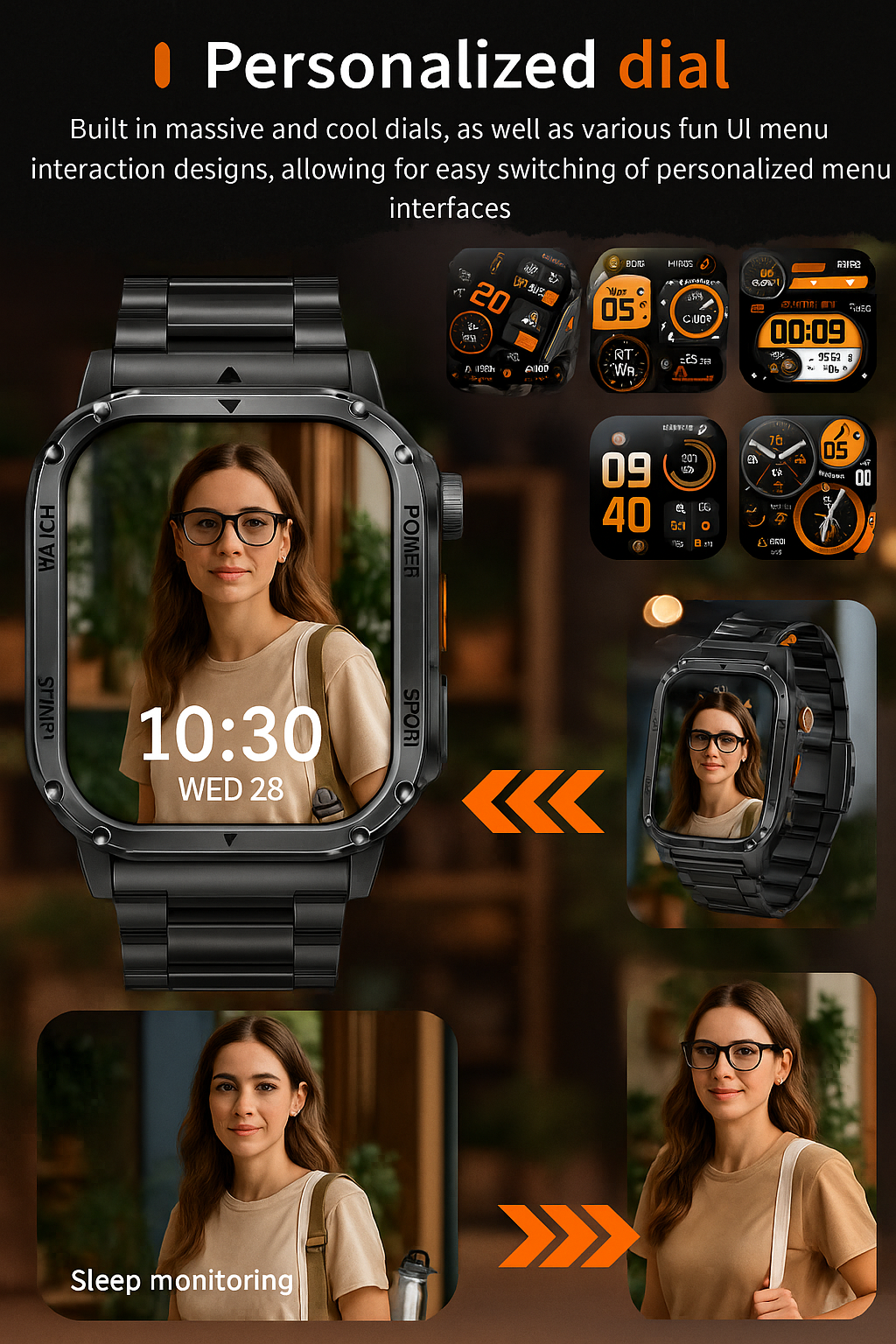 Bluetooth smartwatch interaction designs