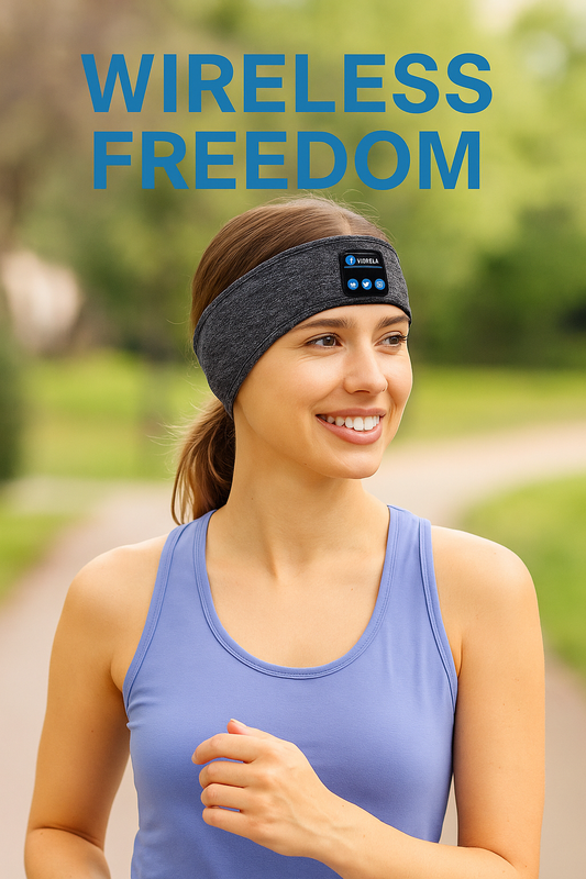 Women bluetooth sleep headband lifestyle