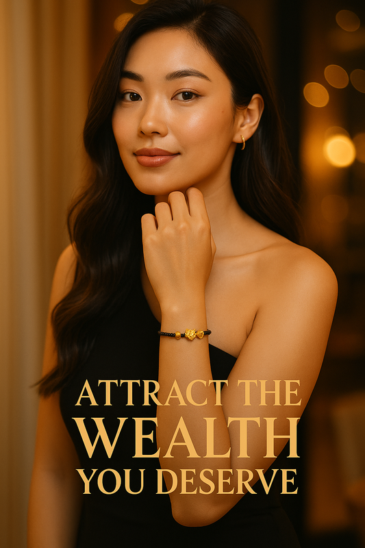 Women 24K gold Pi Xiu bracelet luxury