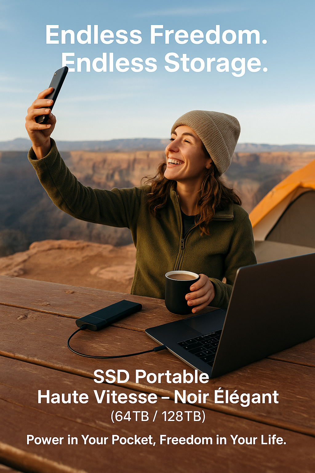 High-Capacity Portable SSD - Digital Nomad Essential