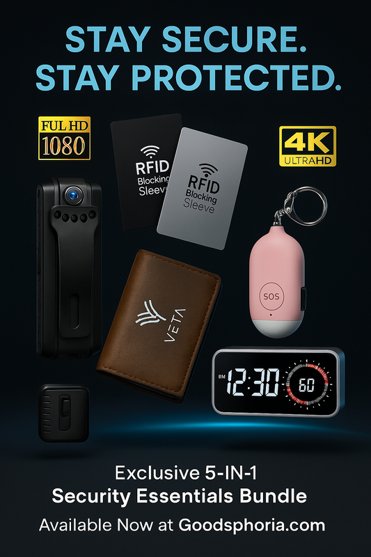 Women's Security Pro Bundle - 5 Essential Safety & Protection Items