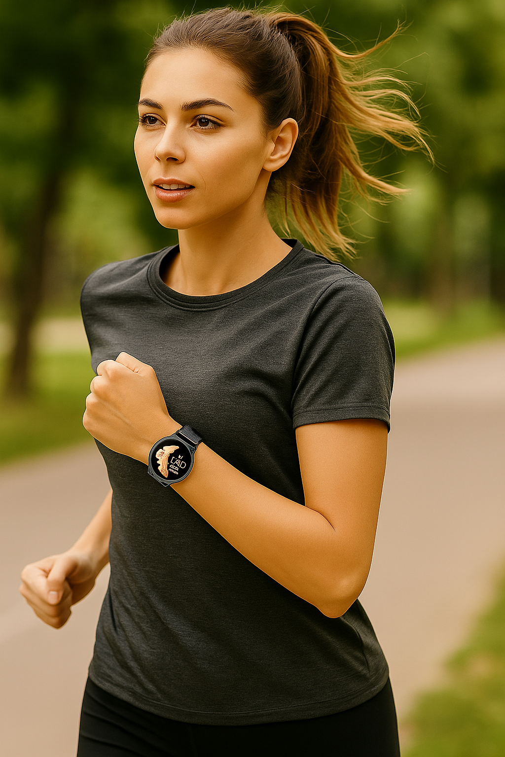Women custom dial smartwatch Bluetooth calls