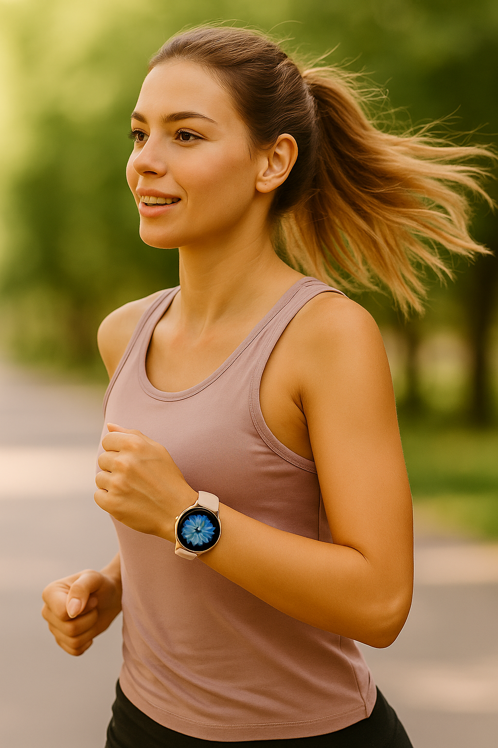 Women glam connect smartwatch bluetooth calls