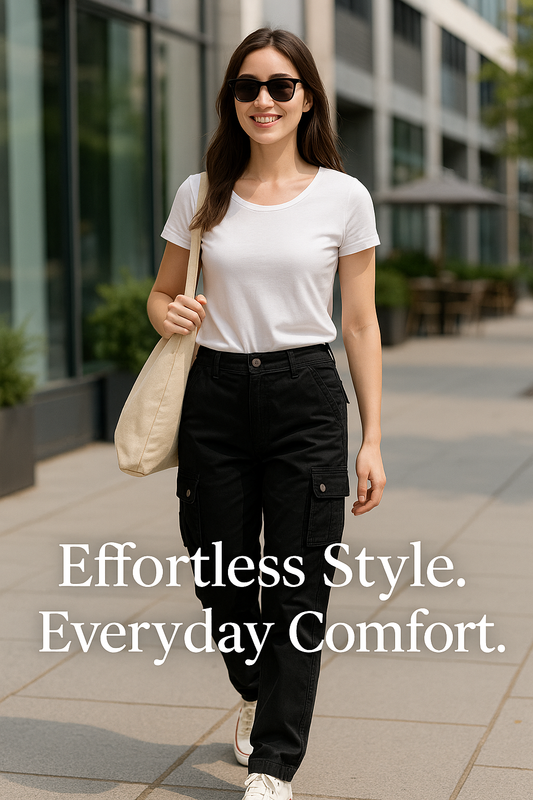 Cargo Pants with Multi-Pockets