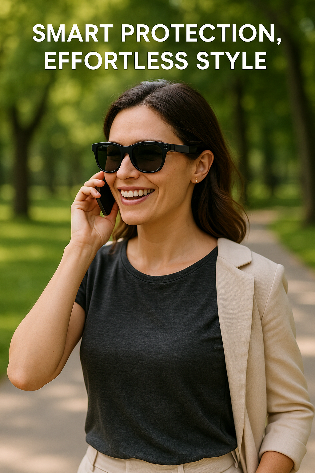 Elegant smart eyewear for the modern woman