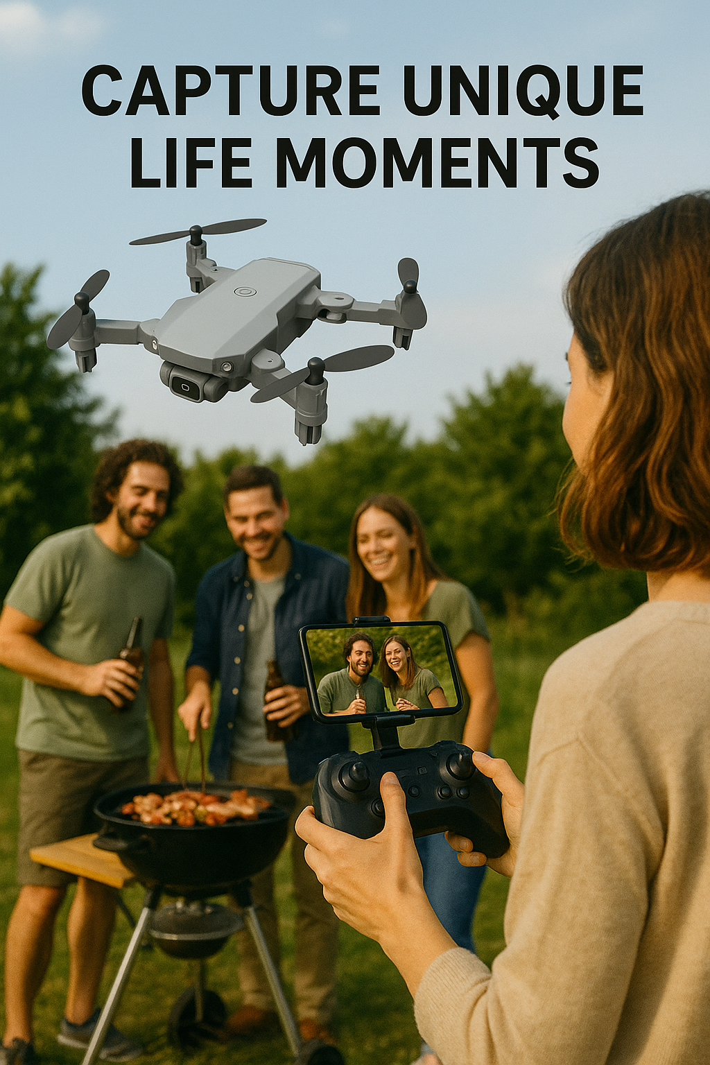 Mini Foldable Drone with 4K Camera - Perfect for Modern Adventures
