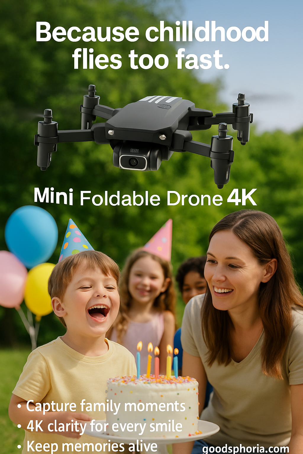 Mini Foldable Drone with 4K Camera - Perfect for Modern Adventures