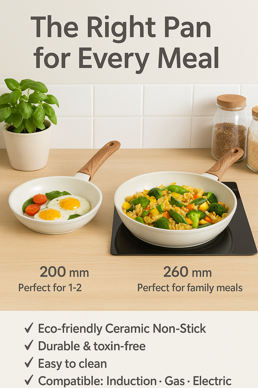 Premium Ceramic Non-Stick Cookware Set