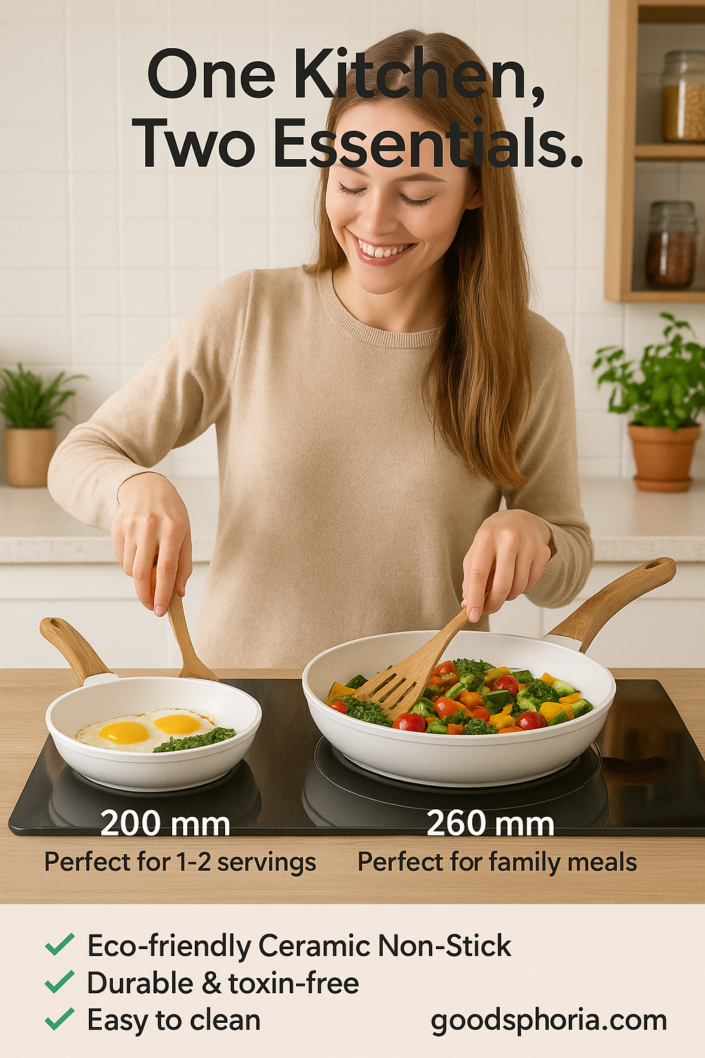 Premium Ceramic Non-Stick Cookware Set