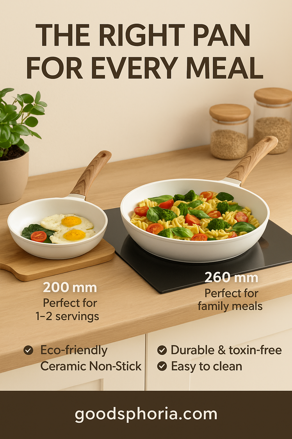 Premium Ceramic Non-Stick Cookware Set