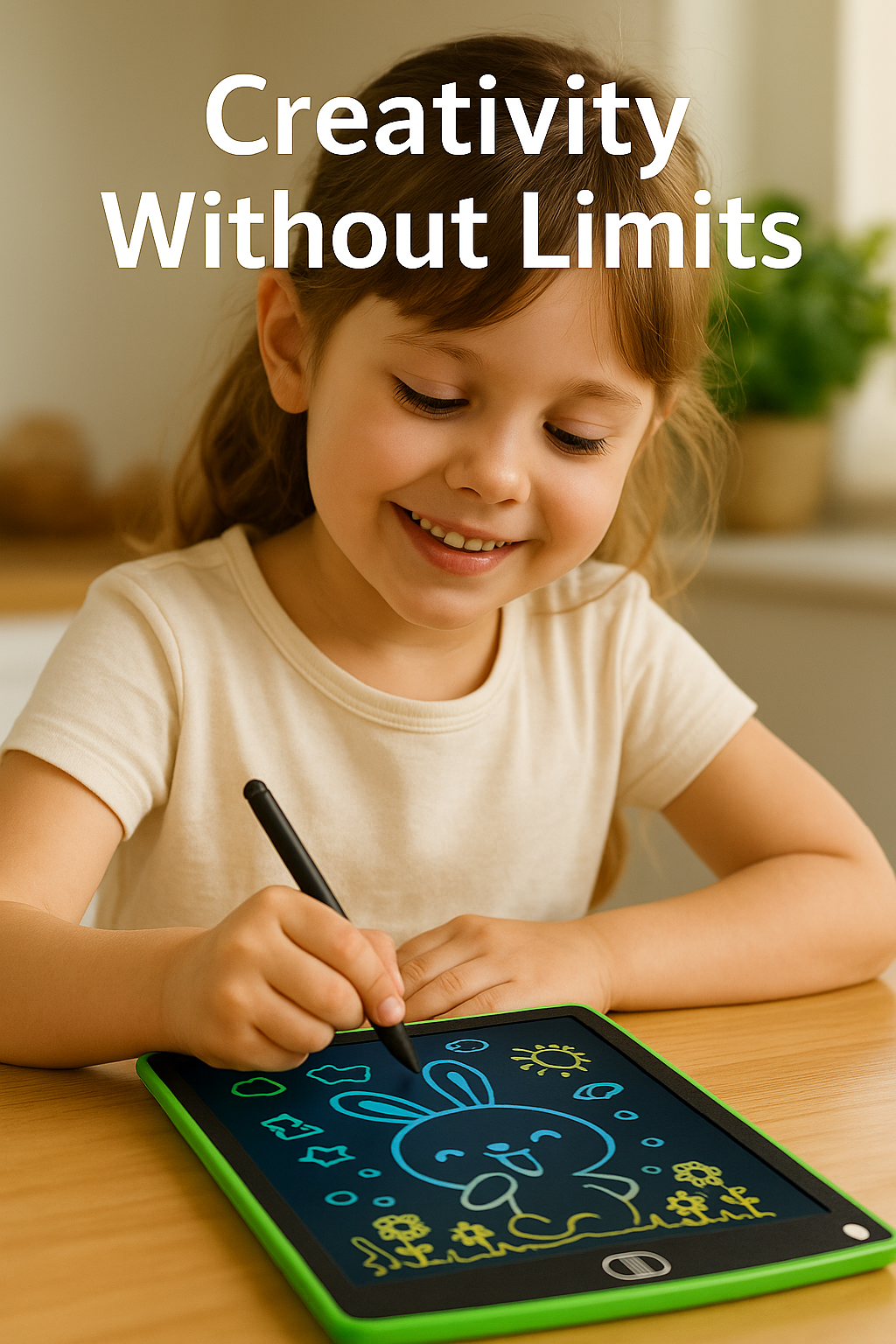 Kids LCD Writing Tablet - Modern Educational Tech for Children