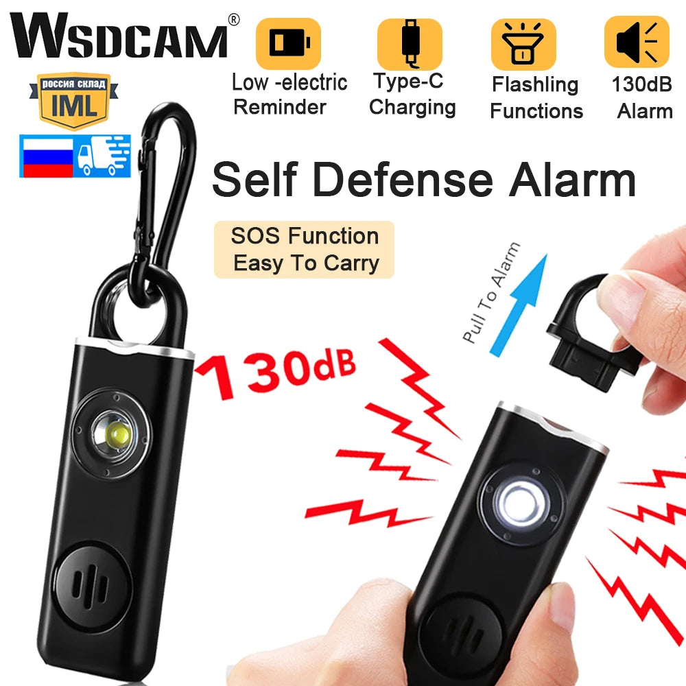 130dB emergency alarm Type-C charging
