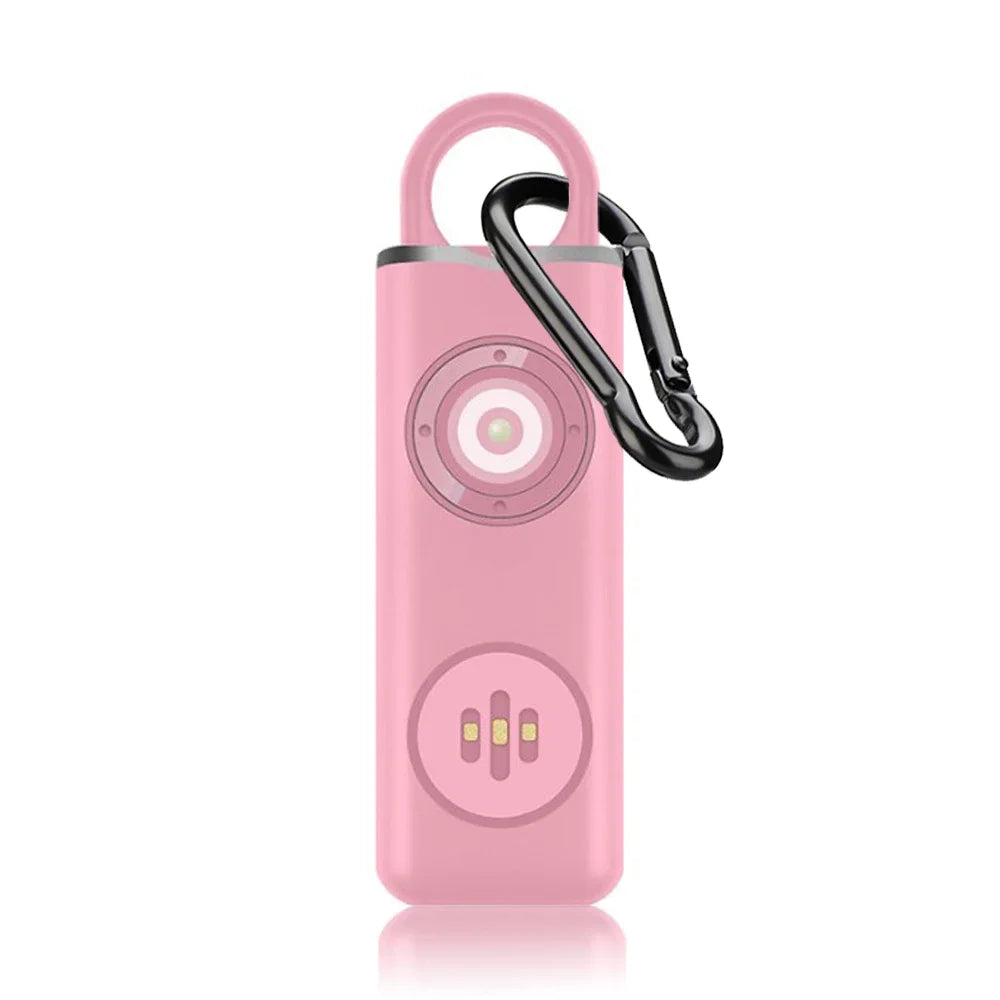 Emergency alarm rechargeable Type-C pink