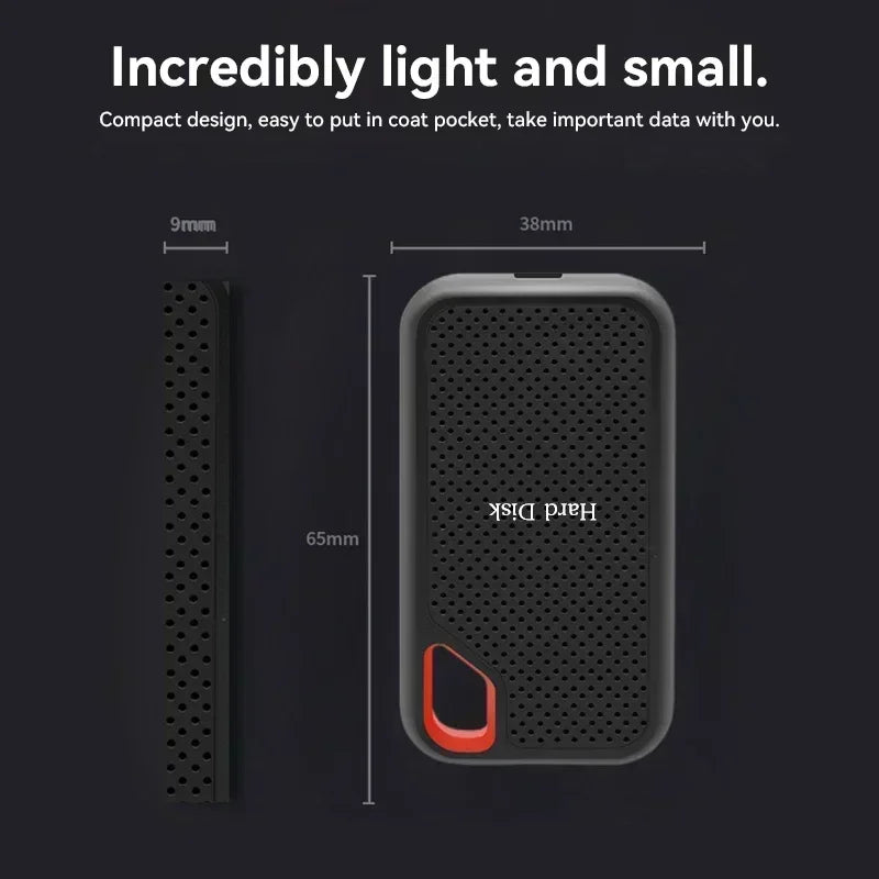 Professional SSD Drive - High-Capacity External Storage for Creative Professionals
