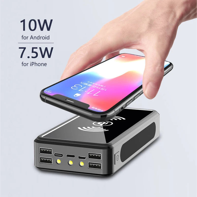 Portable Solar Power Bank - Dual USB Eco-Friendly Charger