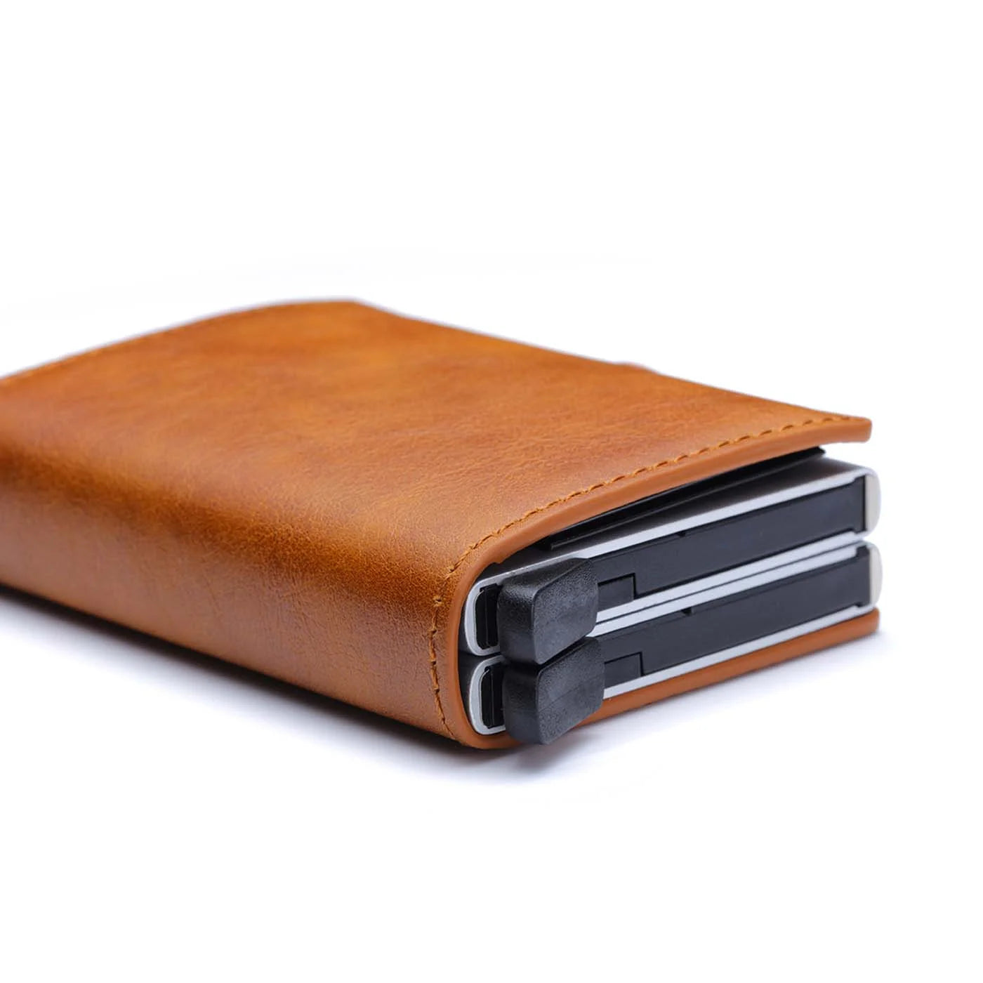 Slim wallet carbon fiber construction