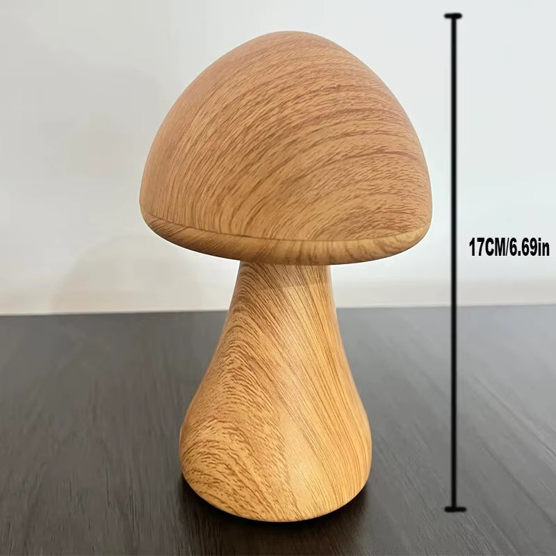 Touch control mushroom night light