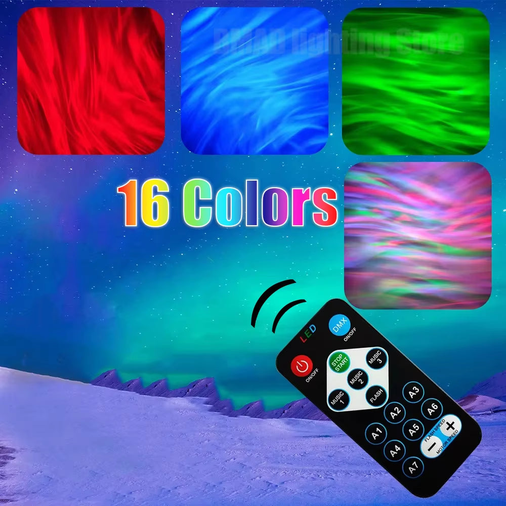 LED galaxy projector sanctuary decor