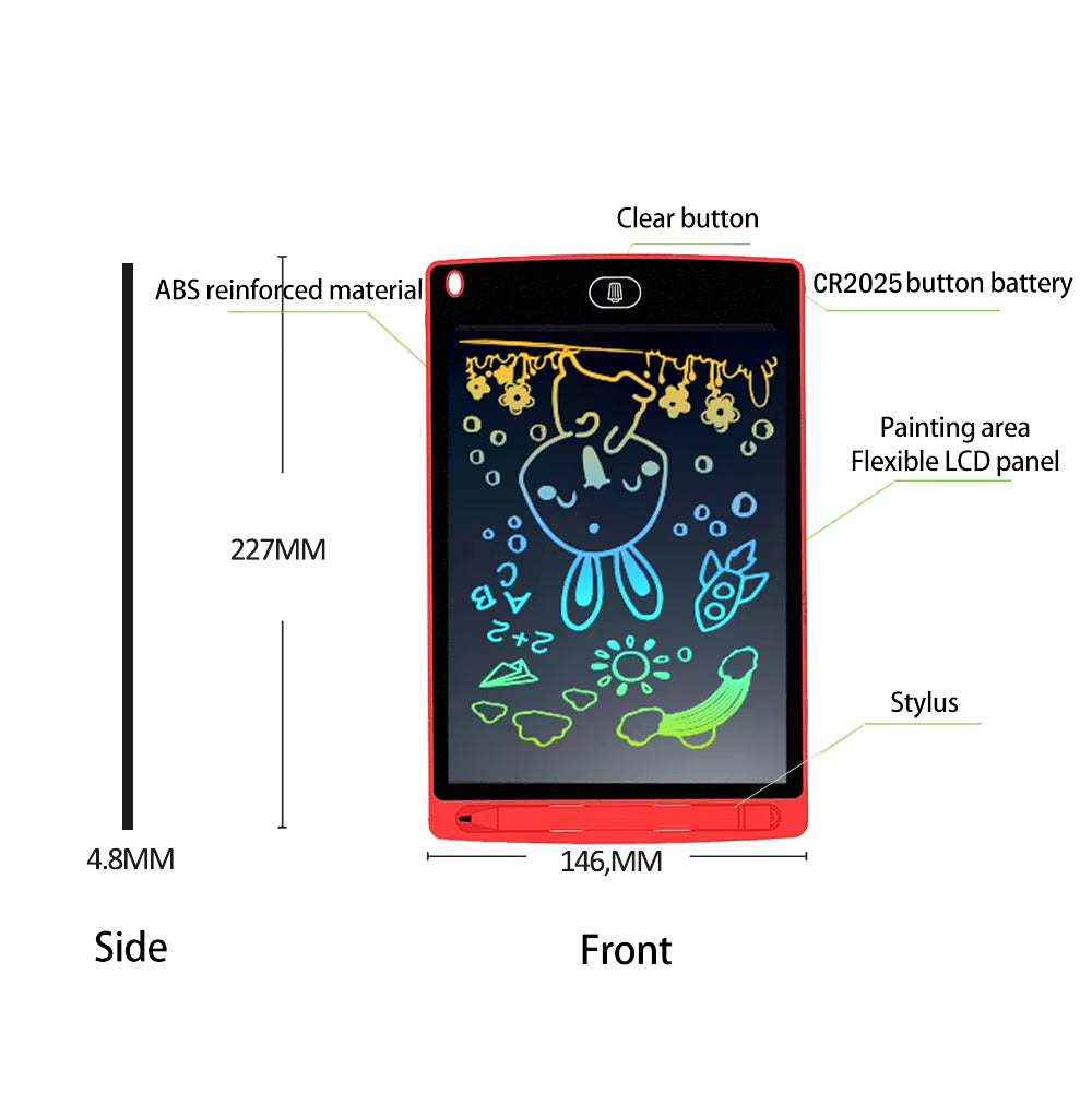 LCD Drawing Board - One-Click Erase Educational Tool