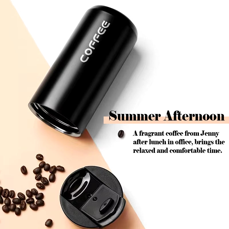 Thermal travel mug stainless steel leak-proof - GOODSPHORIA eco-friendly drinkware for modern women