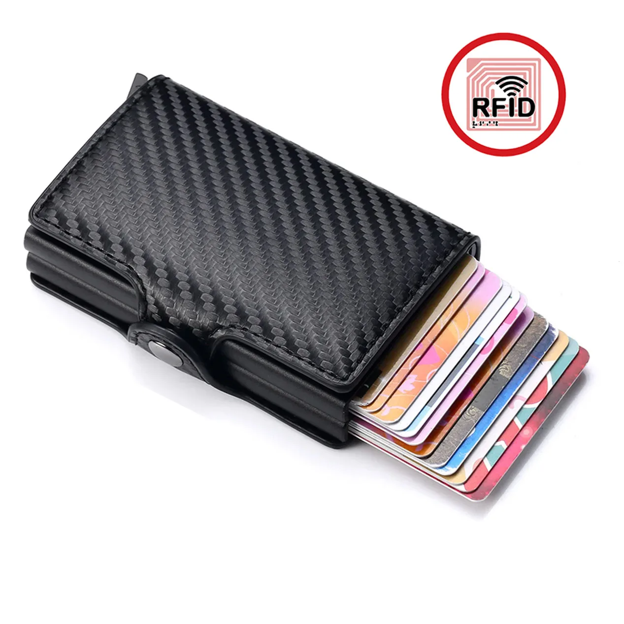 Slim RFID wallet card capacity