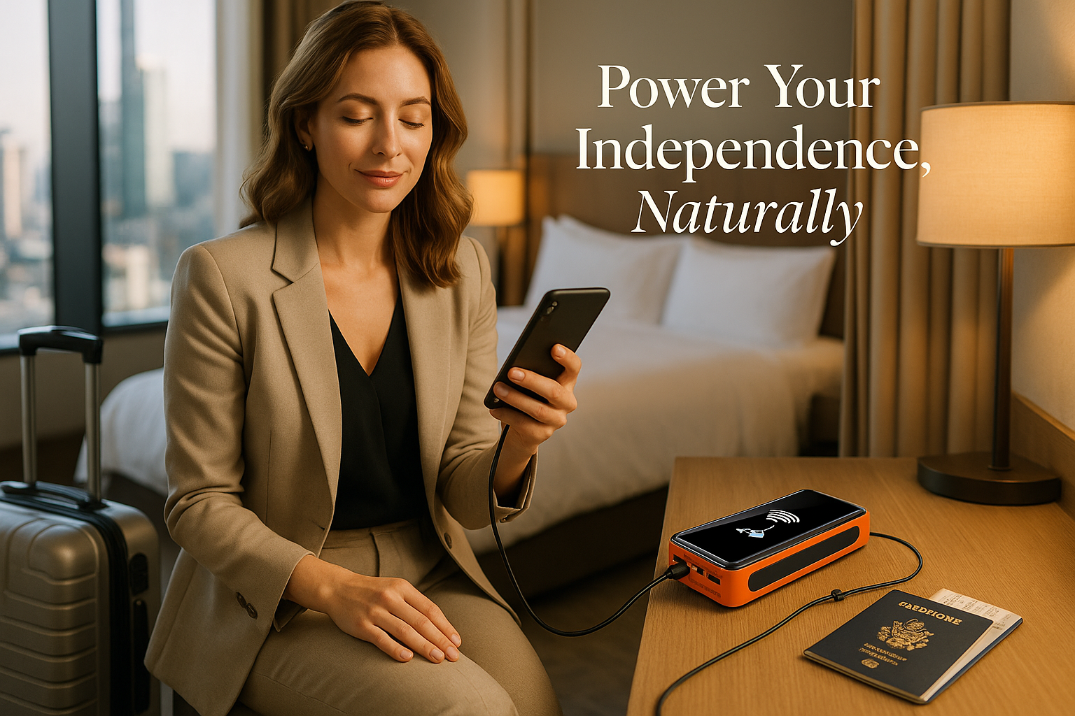 Solar power bank