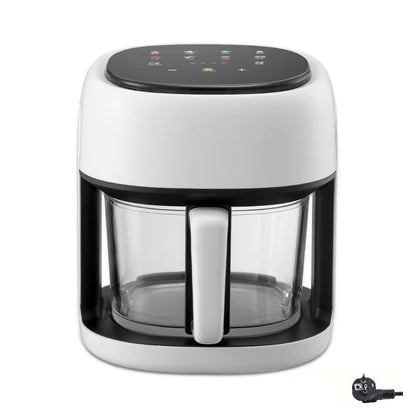 Smart Air Fryer Electric visual window 4.5L Oil-free Air Fryer Automatic Household Kitchen 360°Baking Convection Oven Air Fryers