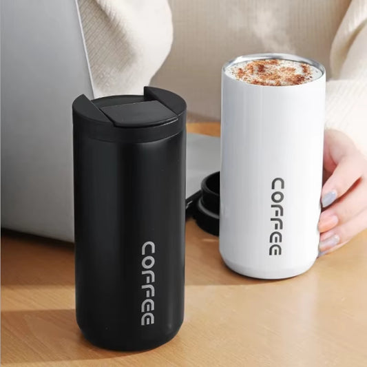 MUG005 - Ultimate Travel Companion: Leak-Proof Stainless Steel Thermal Mug!