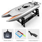 Double motor waterproof high speed competitive speedboat 2.4G frequency electric remote control boat bunker structure model toy