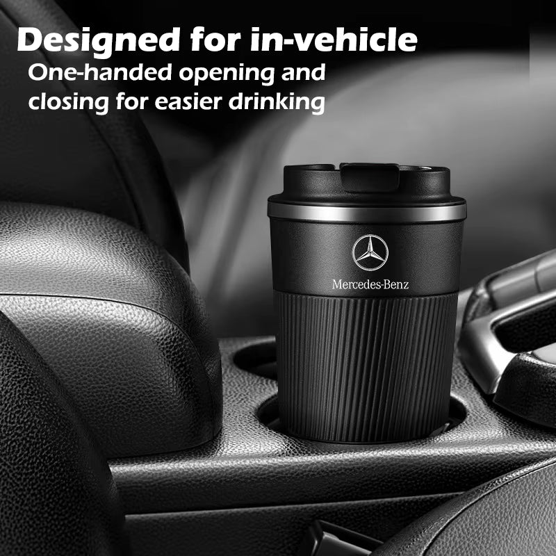 MUG001 - Mercedes-Benz 510ml Car Mug - Durable Stainless Steel & Vacuum Insulated