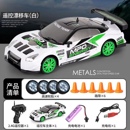 2.4G Drift Rc Car 4WD RC Drift Car Toy Remote Control GTR Model AE86 Vehicle Car-RC Racing Cars Toy for Children Christmas Gifts