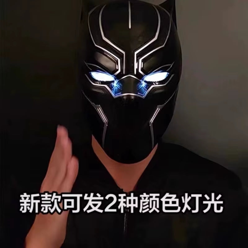 1:1 Black Panther Helmet Wearable the Avengers Cosplay Costumes Mask Wakanda Forever Superheros Collection Ornament Peripherals