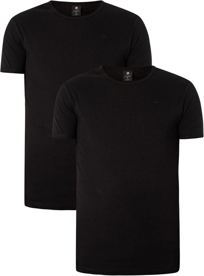 VET001 - Men's G-Star Raw Base Layer Long Sleeve Tee - 2-Pack Comfort Collection